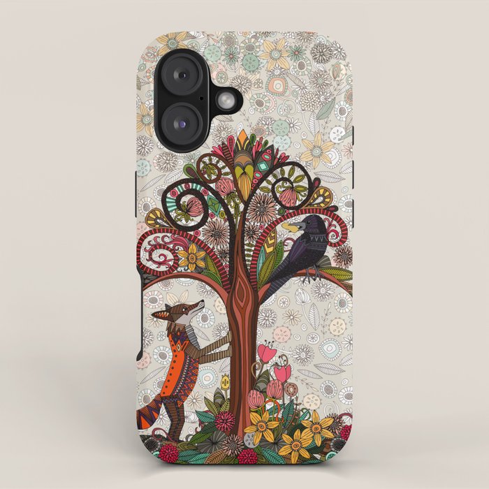 fox and crow iPhone Case Gallery Image 1
