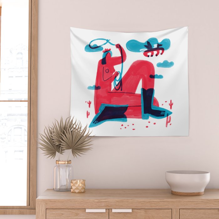 Runaway Pegasus Wall Tapestry Gallery Image 2