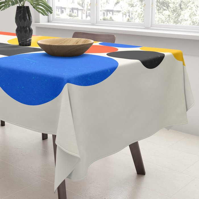 Balance 03: Bauhaus Mid-Century Edition Tablecloth Gallery Image 3