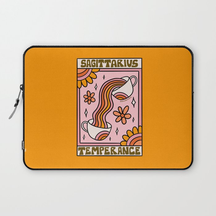Sagittarius Tarot Card Laptop Sleeve Gallery Image 1