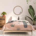 Cacti Desert Landscape Comforter Gallery Image 3