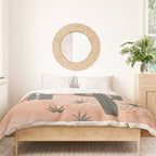 Cacti Desert Landscape Duvet Cover Gallery Image 3