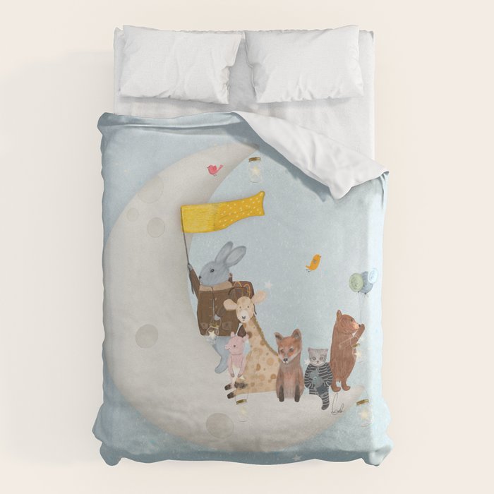 starlight wishes with you Duvet Cover Gallery Image 6