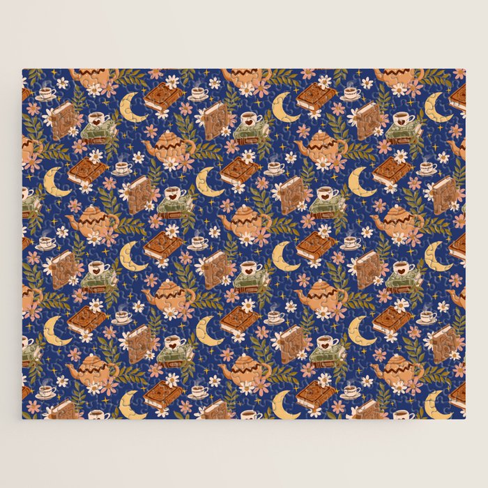 Cozy Evening In Blue Jigsaw Puzzle Gallery Image 1