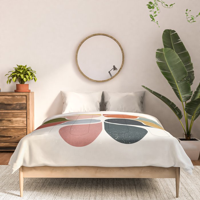 Abstract modern art Comforter Gallery Image 3