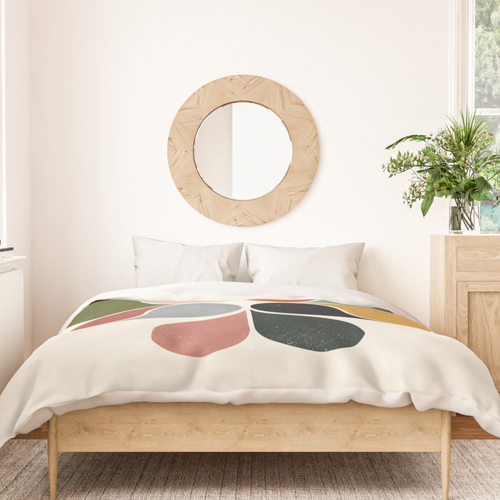 Abstract modern art Duvet Cover Gallery Image 3