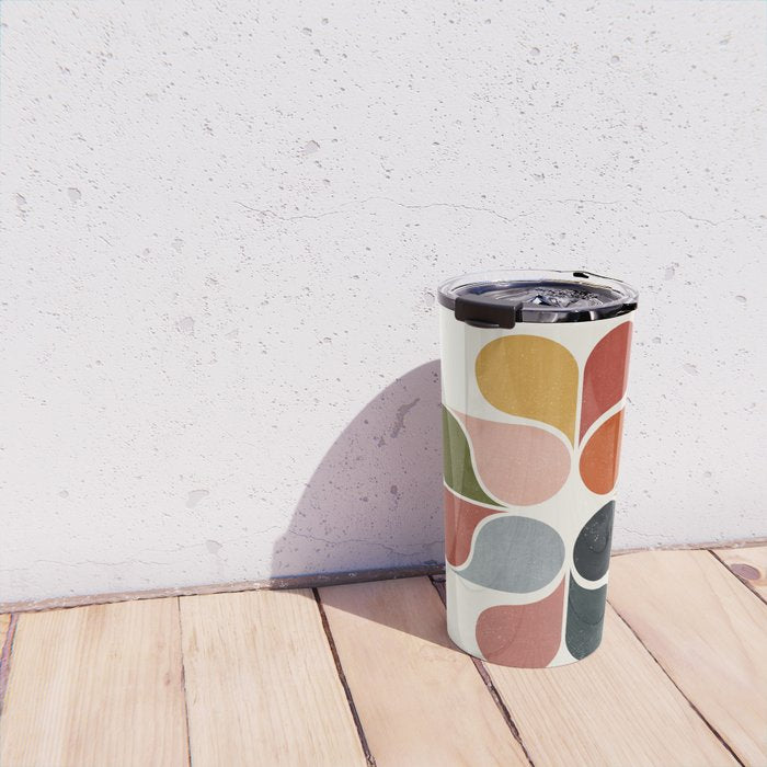 Abstract modern art Travel Mug Gallery Image 4