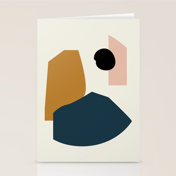 Shape study #1 - Lola Collection Stationery Card Gallery Image 2