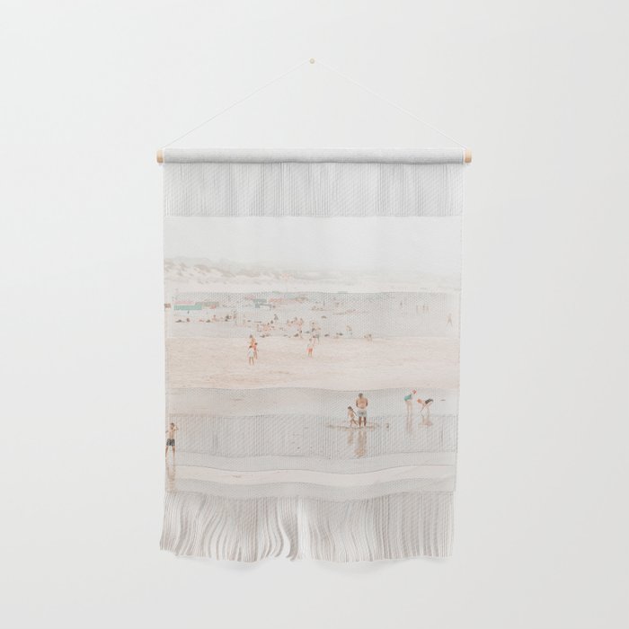 At the beach ten (part one of a diptych) - Minimal Beach - Ocean Sea photography Wall Hanging Gallery Image 1
