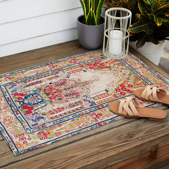 Banya Luka Bosnian Wall Hanging Print Outdoor Rug Gallery Image 2