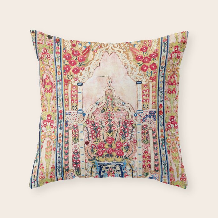 Banya Luka Bosnian Wall Hanging Print Throw Pillow Gallery Image 1