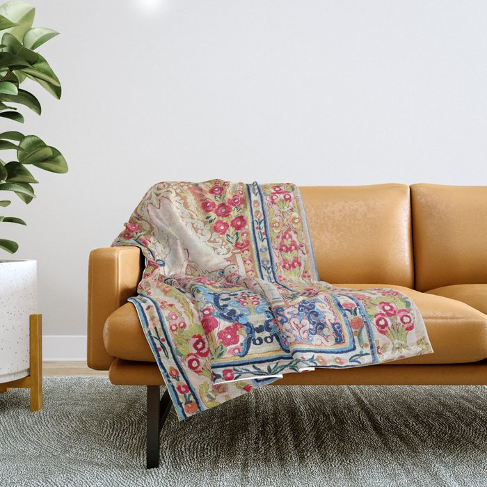 Banya Luka Bosnian Wall Hanging Print Throw Blanket Gallery Image 1