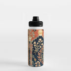 Kashan Poshti  Antique Central Persian Rug Print Water Bottle Gallery Image 3