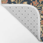Kashan Poshti  Antique Central Persian Rug Print Bath Mat Gallery Image 2