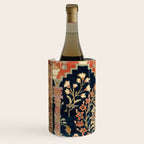 Kashan Poshti  Antique Central Persian Rug Print Wine Chiller Gallery Image 2