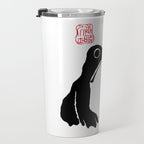Unimpressed Frog Japanese Woodblock Matsumoto Hoji  Travel Mug Gallery Image 3