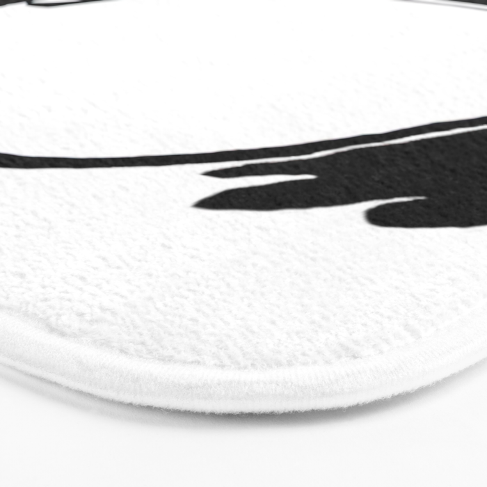 Unimpressed Frog Japanese Woodblock Matsumoto Hoji  Bath Mat Gallery Image 3