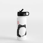 Unimpressed Frog Japanese Woodblock Matsumoto Hoji  Water Bottle Gallery Image 1