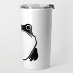 Unimpressed Frog Japanese Woodblock Matsumoto Hoji  Travel Mug Gallery Image 2