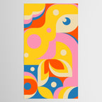 Colorful Happy Girl Tablecloth Gallery Image 2