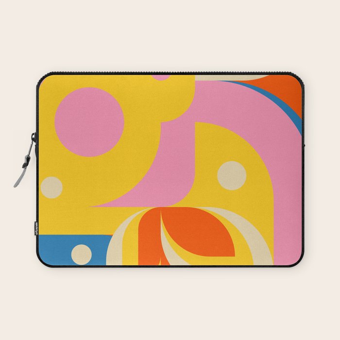 Colorful Happy Girl Laptop Sleeve Gallery Image 1