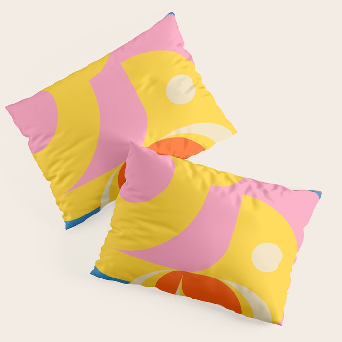 Colorful Happy Girl Pillow Sham Gallery Image 3