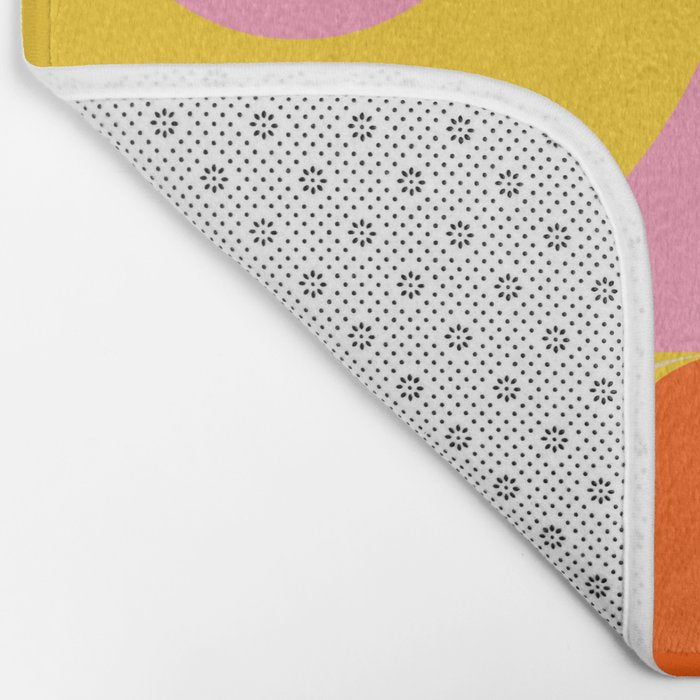 Colorful Happy Girl Bath Mat Gallery Image 2
