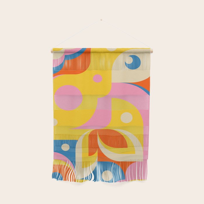 Colorful Happy Girl Wall Hanging Gallery Image 1