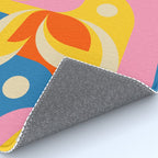 Colorful Happy Girl Rug Gallery Image 4
