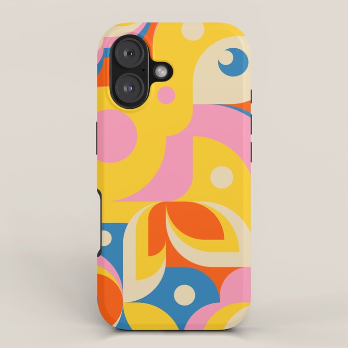 Colorful Happy Girl iPhone Case Gallery Image 1