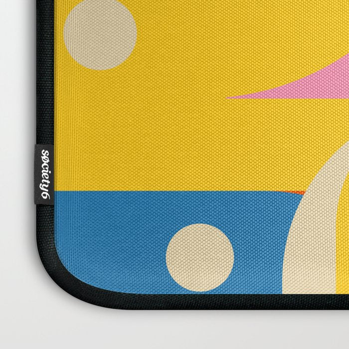 Colorful Happy Girl Laptop Sleeve Gallery Image 3