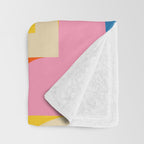 Colorful Happy Girl Throw Blanket Gallery Image 3