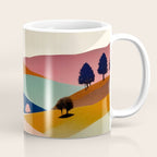Textures And Patterned Landscape Coffee Mug Gallery Image 1