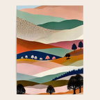 Textures And Patterned Landscape Poster Gallery Image 4