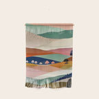 Textures And Patterned Landscape Wall Hanging Gallery Image 1