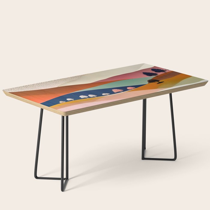 Textures And Patterned Landscape Coffee Table Gallery Image 1