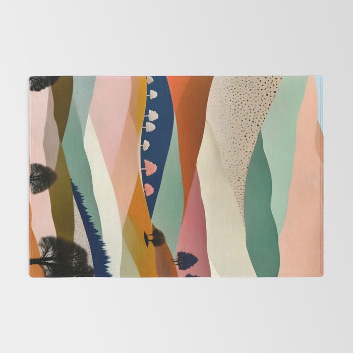 Textures And Patterned Landscape Rug Gallery Image 2