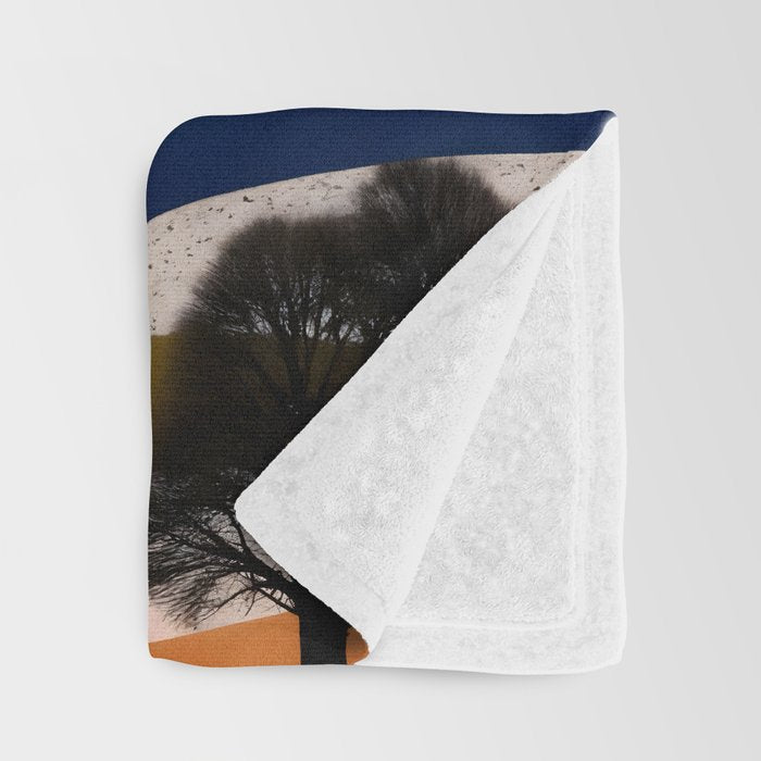 Textures And Patterned Landscape Throw Blanket Gallery Image 3