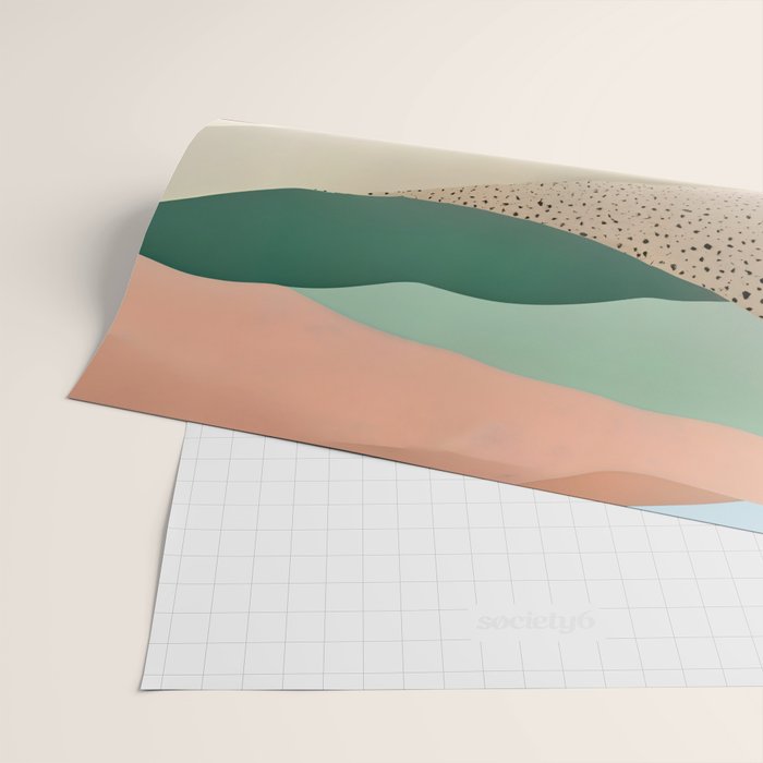 Textures And Patterned Landscape Wrapping Paper Gallery Image 2