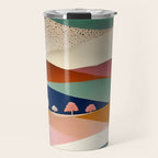 Textures And Patterned Landscape Travel Mug Gallery Image 1