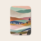 Textures And Patterned Landscape Bath Mat Gallery Image 1
