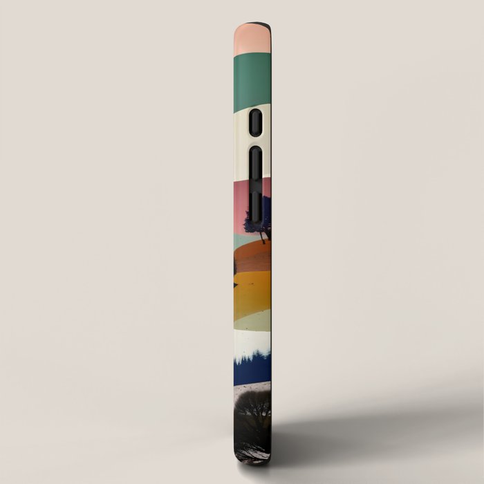 Textures And Patterned Landscape iPhone Case Gallery Image 2
