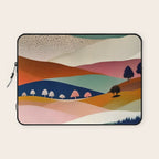 Textures And Patterned Landscape Laptop Sleeve Gallery Image 1