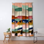 Textures And Patterned Landscape Window Curtain Gallery Image 5