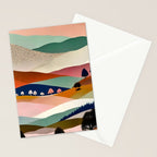 Textures And Patterned Landscape Stationery Card Gallery Image 2