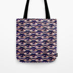 Hypnotized - vintage violet  Tote Bag Gallery Image 1
