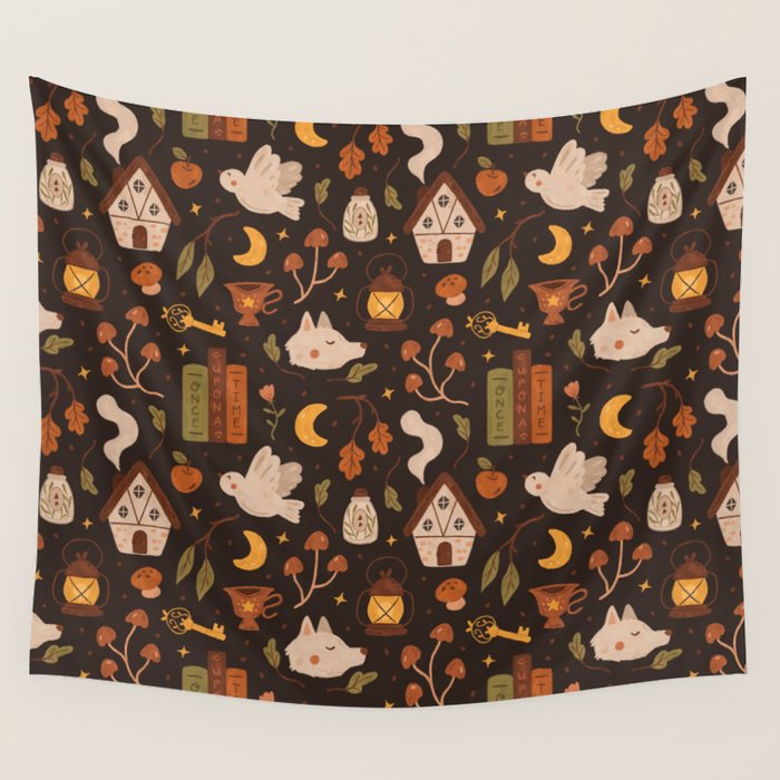Fairytale Forest Wall Tapestry
