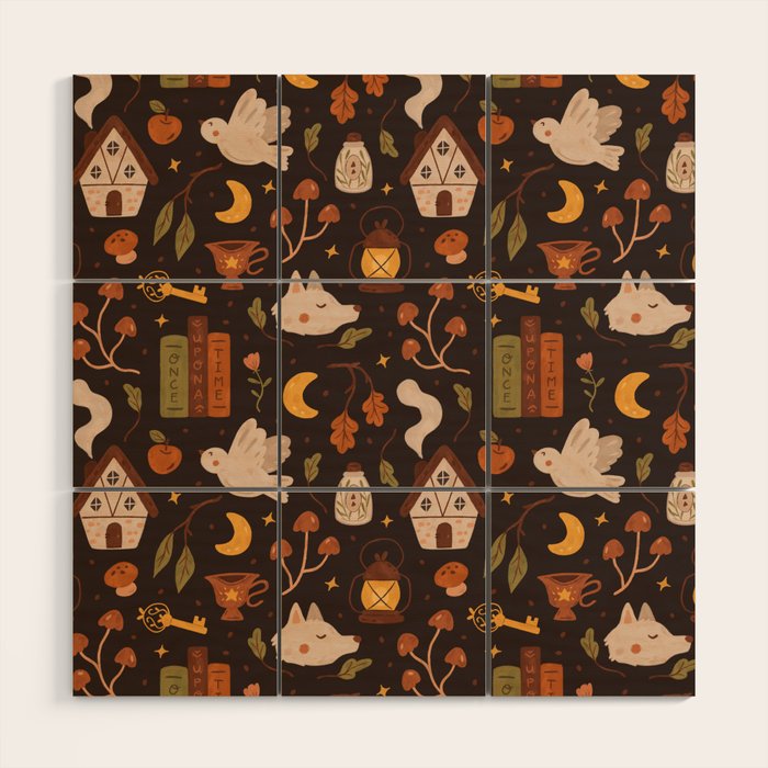 Fairytale Forest Wood Wall Art