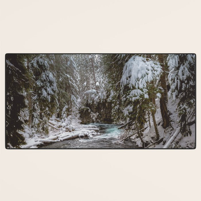 A Quiet Place - Pacific Northwest Nature Photography Desk Mat Gallery Image 3