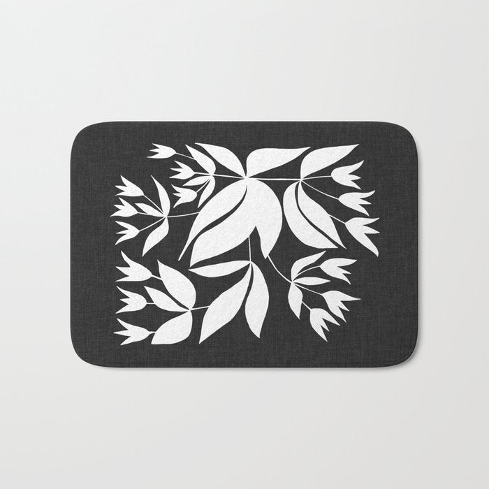 Vining Bell Flower ii Bath Mat Gallery Image 1